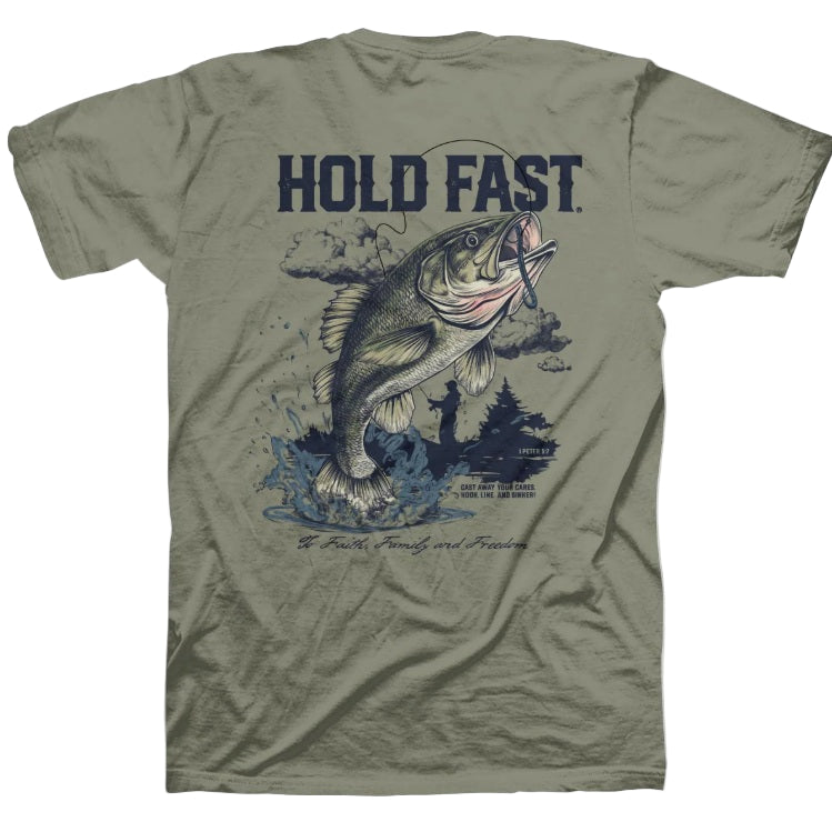 Kerusso HOLD FAST Men's Fishing T-Shirt