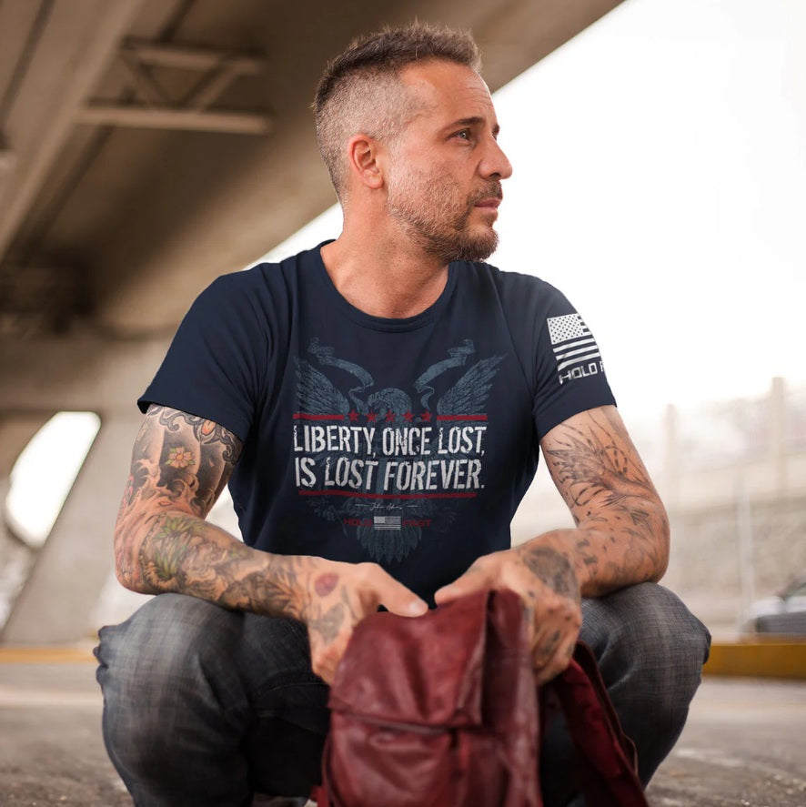 Kerusso HOLD FAST Men's "Liberty Lost" T-Shirt