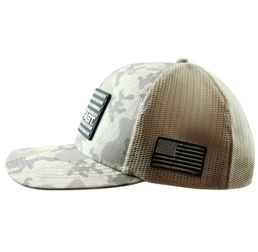 Kerusso HOLD FAST Men's "Light Grey Desert Camo" Cap