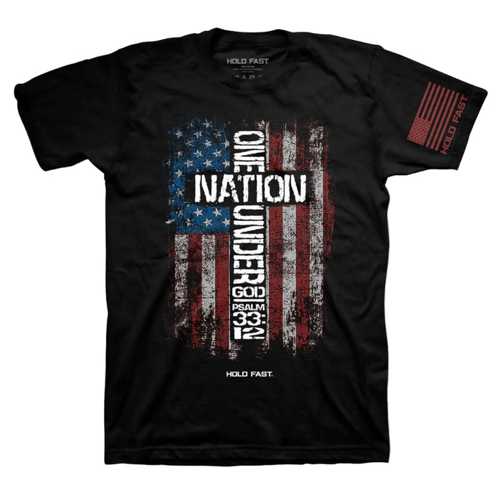 Kerusso HOLD FAST Men's "One Nation Flag" T-Shirt