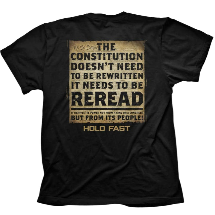 Kerusso HOLD FAST Men's The United States Constitution T-Shirt