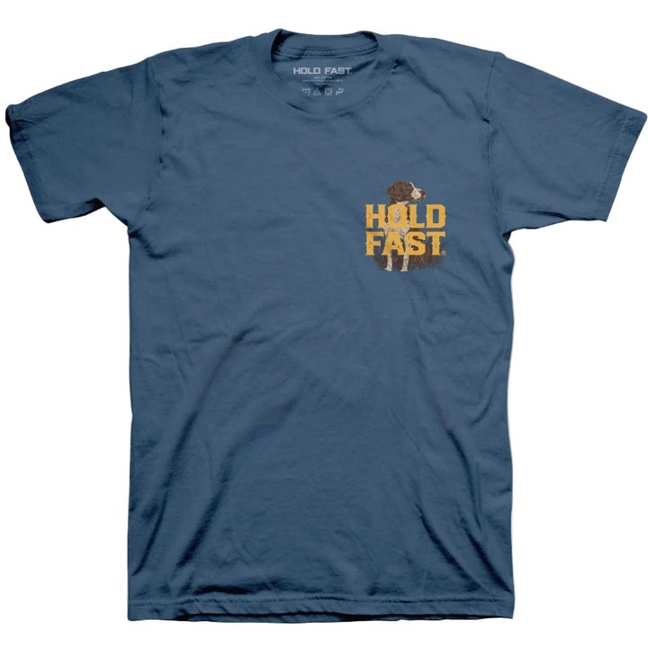 Kerusso HOLD FAST Mens Hunting Dog T-Shirt