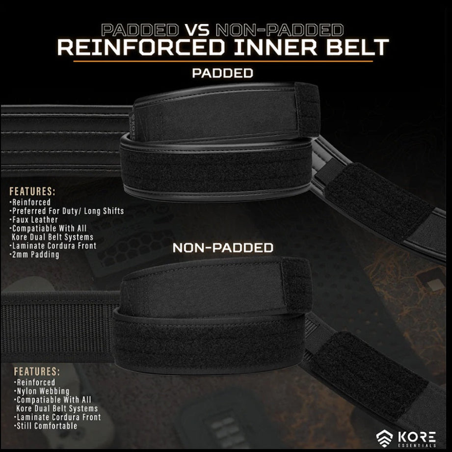 Kore B1 Battle Belt - Padded Reinforced Inner Belt