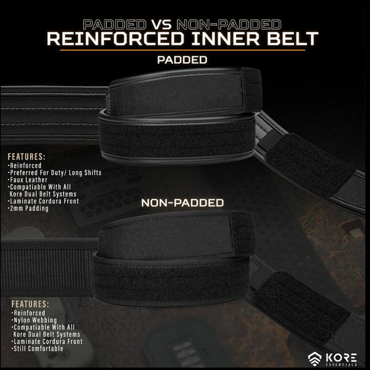 Kore B1 Battle Belt - Padded Reinforced Inner Belt