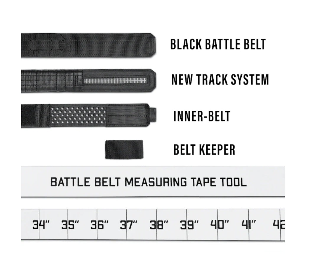 Kore B2 Coyote Battle Belt [Complete Kit] - 24"48" / Padded Reinforced Inner Belt