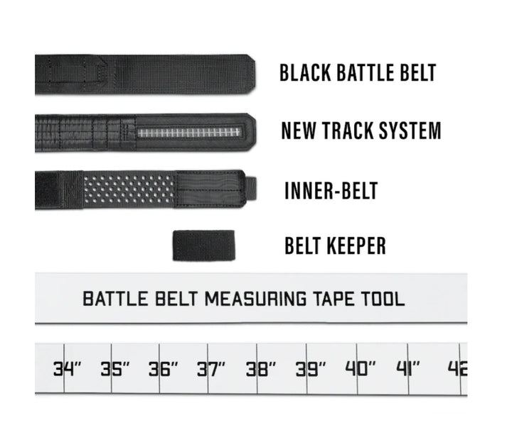 Kore B2 Coyote Battle Belt [Complete Kit] - 24"48" / Padded Reinforced Inner Belt