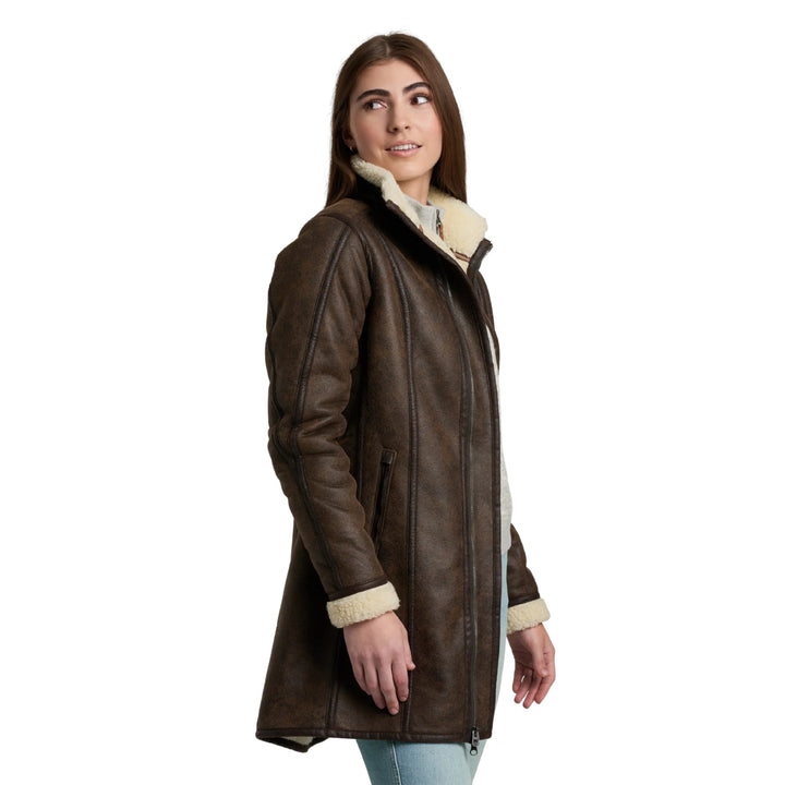 Kuhl Womens Dani Sherpa Trench