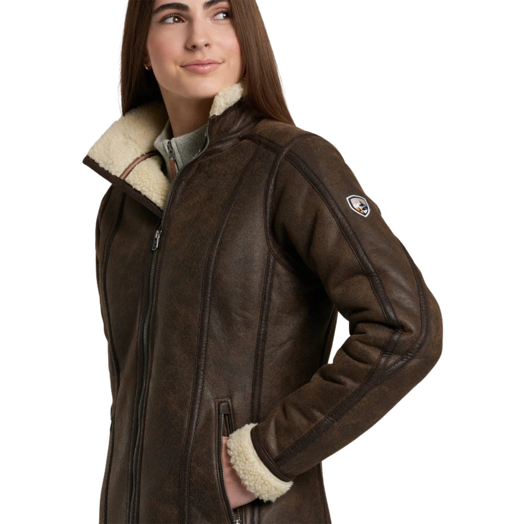 Kuhl Womens Dani Sherpa Trench