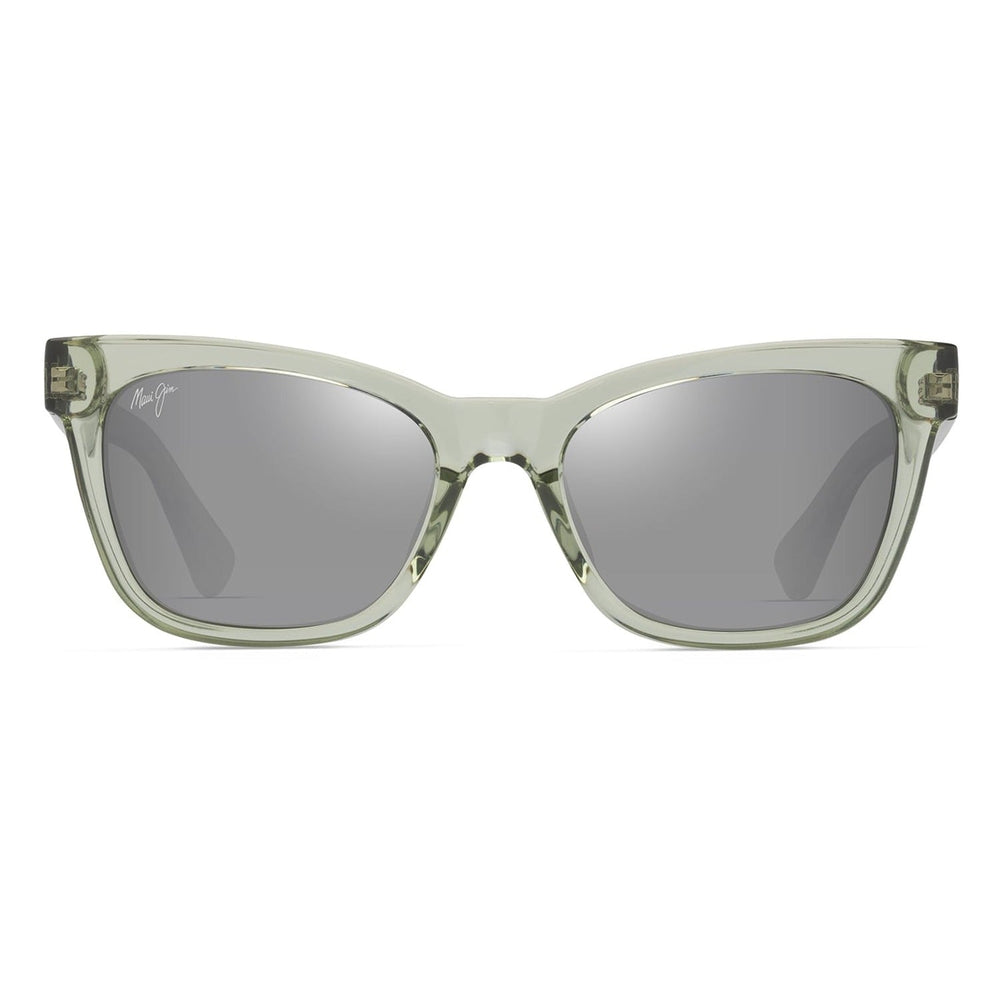 Maui Jim Grey Hiwahiwa Shiny Transparent Sage - front view