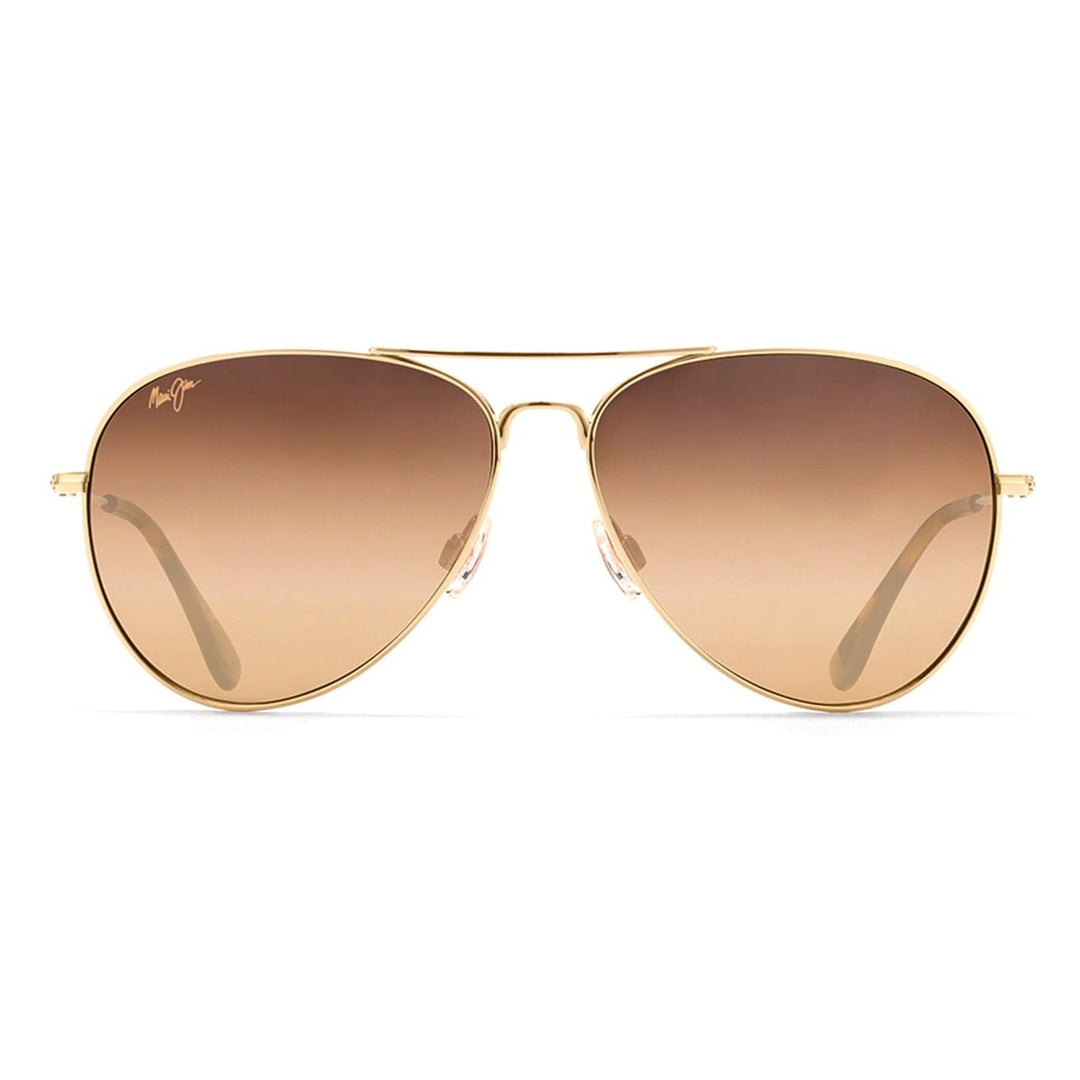Maui Jim HCL Bronze Mavericks Gold Frame - front view