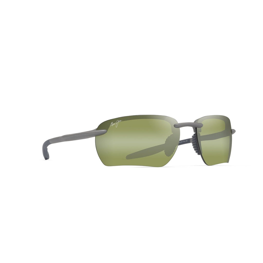 Maui Jim HT Photochromic Hookipa Ultra G Metal Matte Grey - quarter view