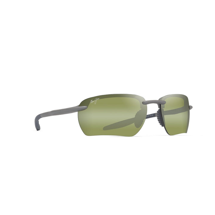 Maui Jim HT Photochromic Hookipa Ultra G Metal Matte Grey - quarter view