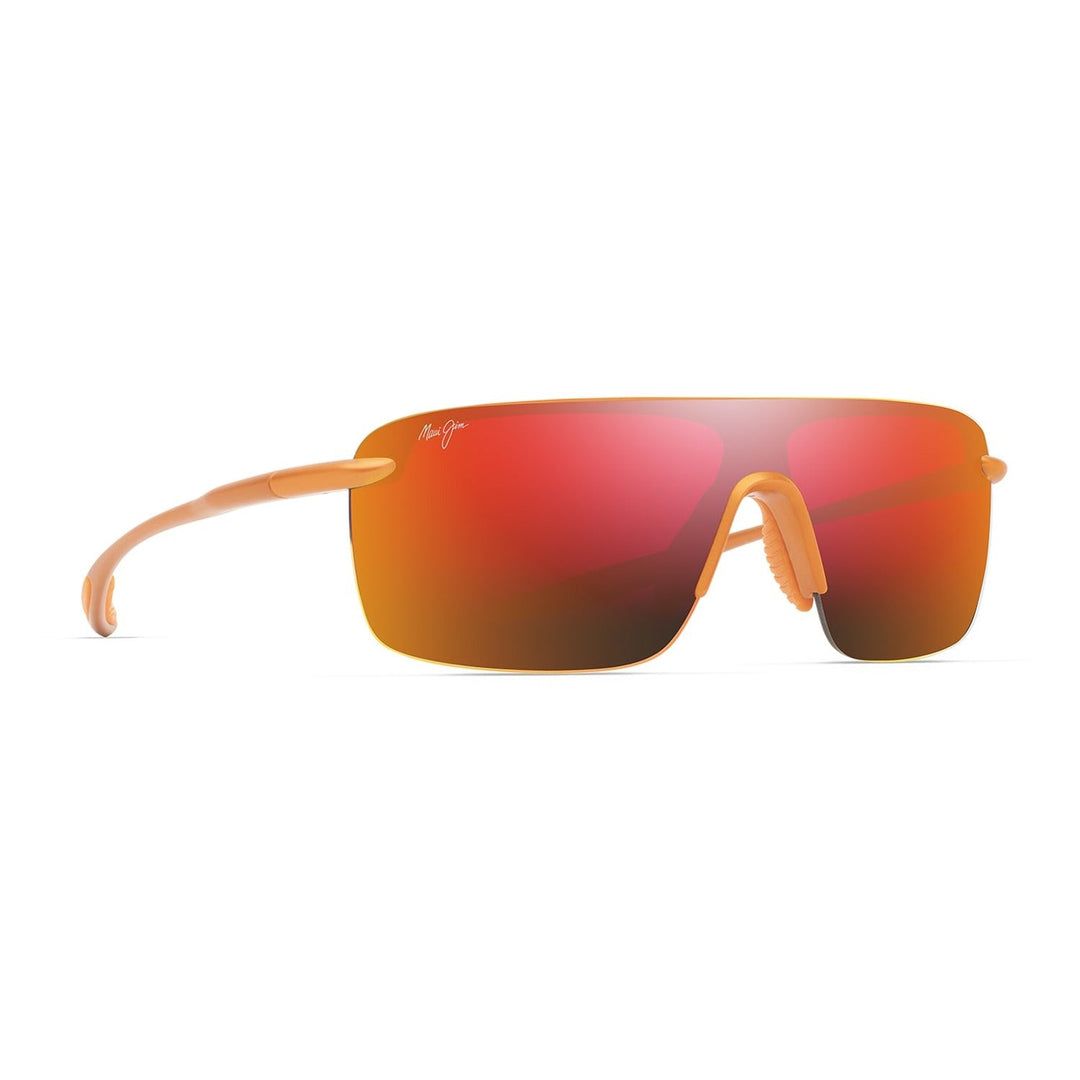 Maui Jim Hawaii Lava Palulu Metal Matte Orange - quarter view