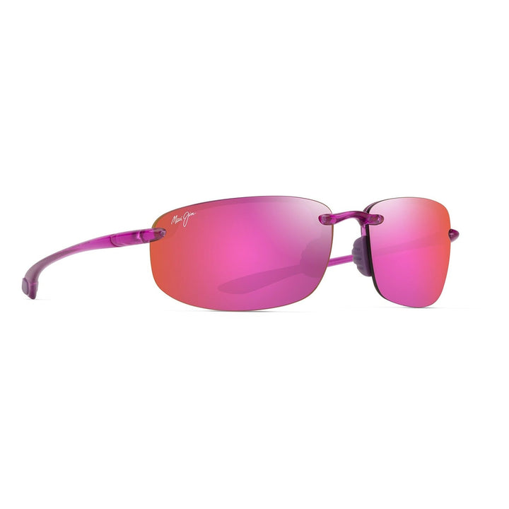 Maui Jim Maui Sunrise Hookipa Shiny Trans Cyclamen Pink - quarter view