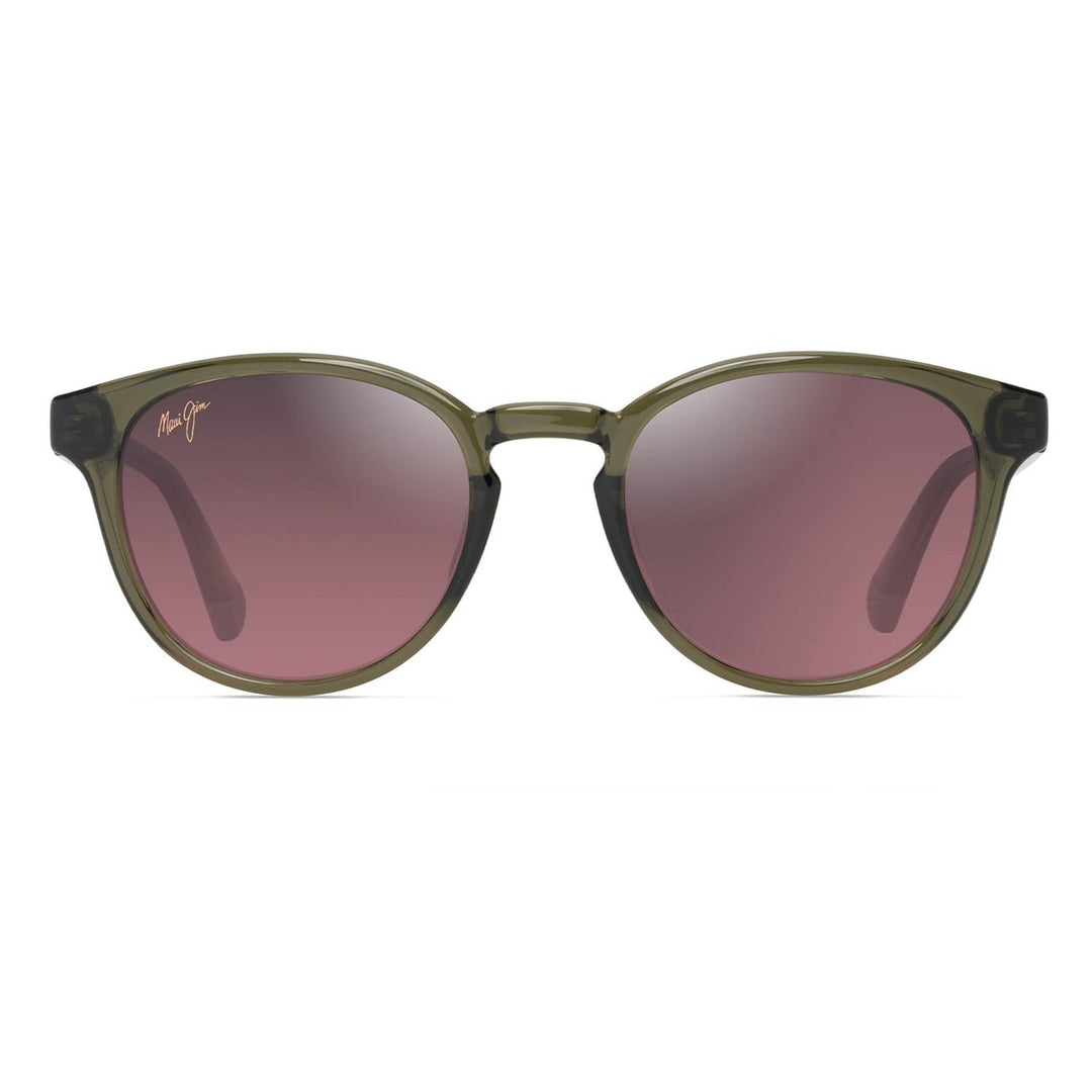 Maui Jim Rose Hiehie Shiny Trans Green - front view