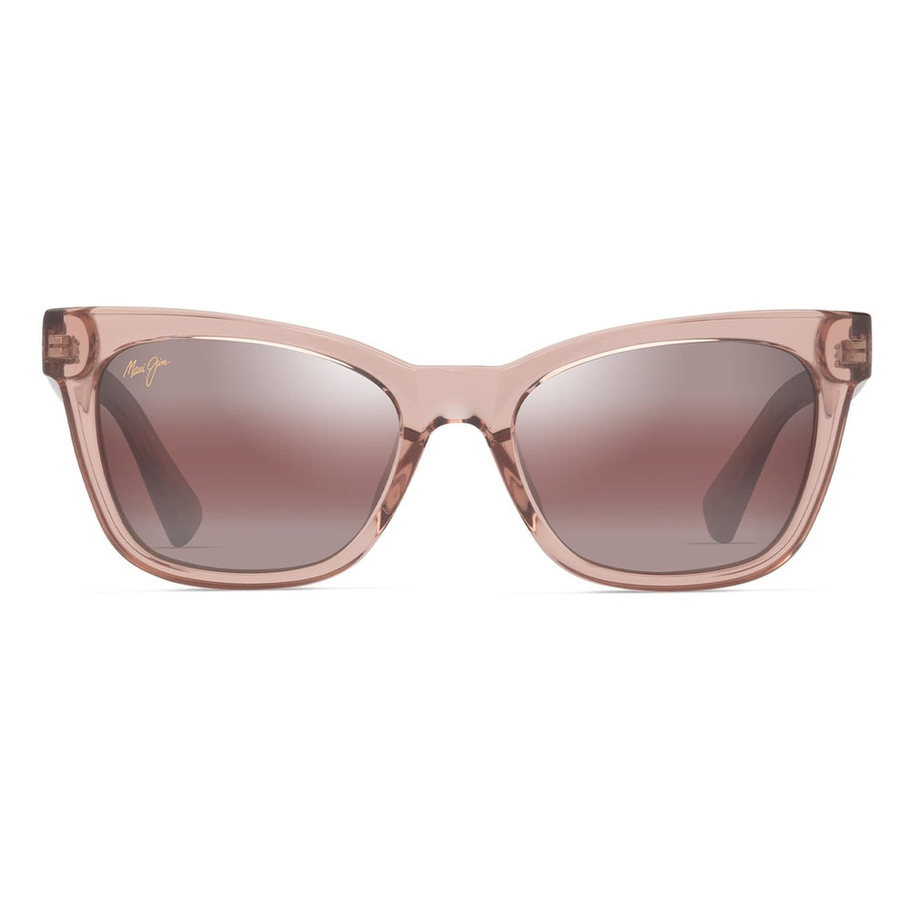 Maui Jim Rose Hiwahiwa Shiny Trans Antique Pink - front view
