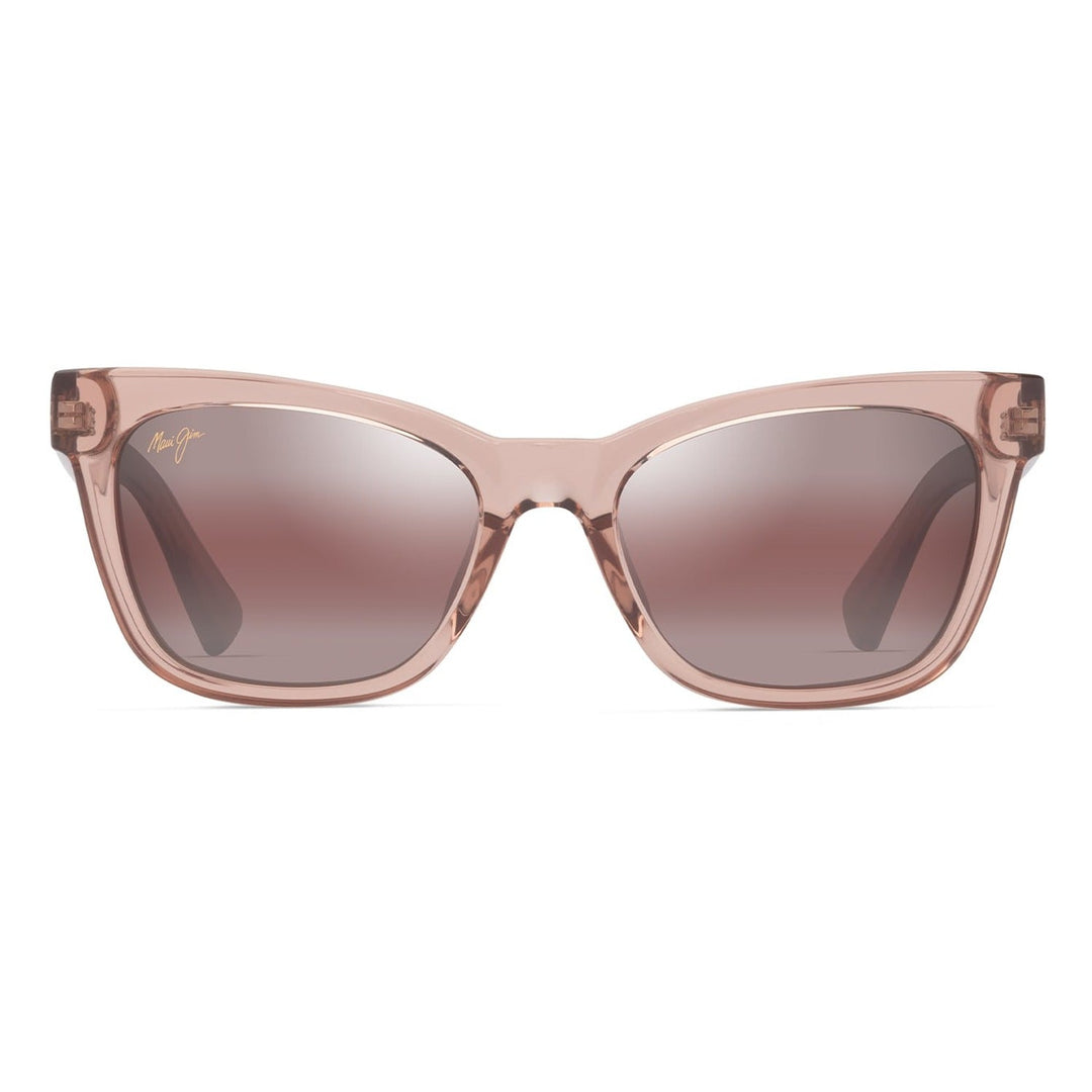 Maui Jim Rose Hiwahiwa Shiny Trans Antique Pink - front view