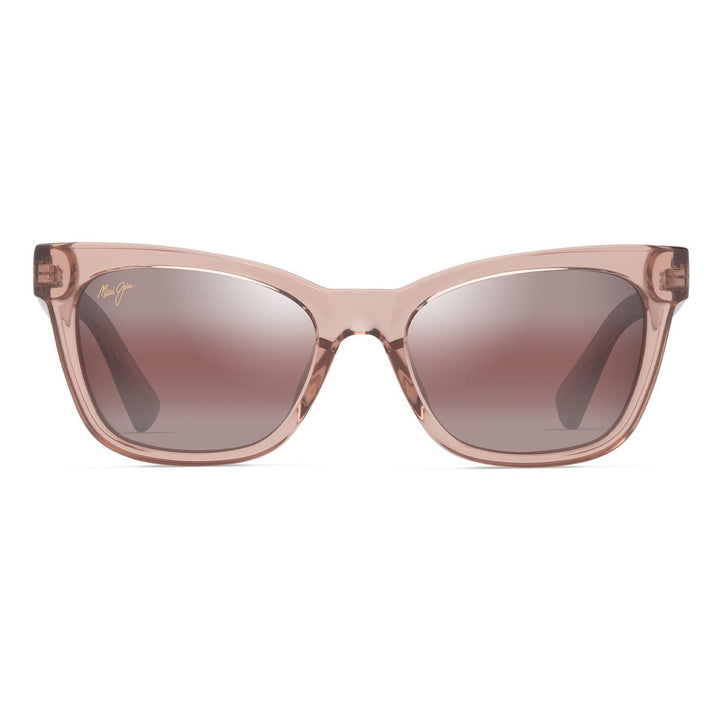 Maui Jim Rose Hiwahiwa Shiny Trans Antique Pink - front view