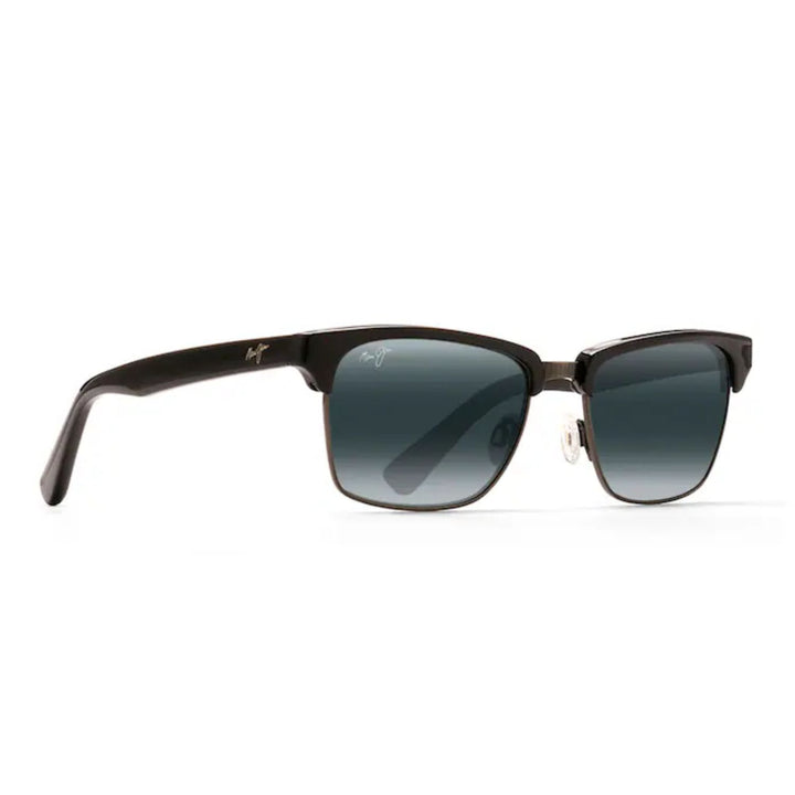 Maui Jim 257-17C Grey Kawika Black Gloss Pewter | Neutral Grey