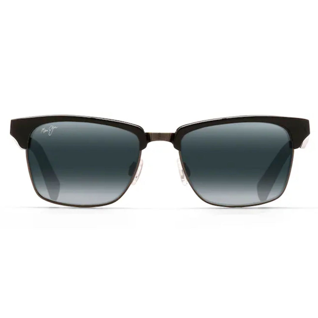 Maui Jim 257-17C Grey Kawika Black Gloss Pewter | Neutral Grey