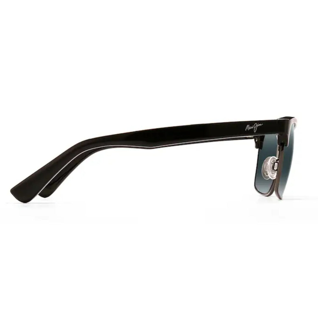 Maui Jim 257-17C Grey Kawika Black Gloss Pewter | Neutral Grey