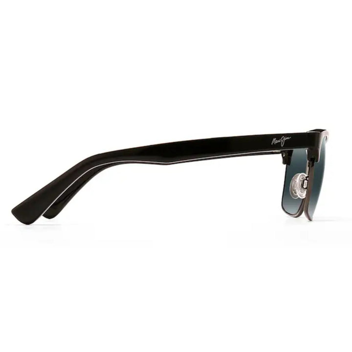 Maui Jim 257-17C Grey Kawika Black Gloss Pewter | Neutral Grey