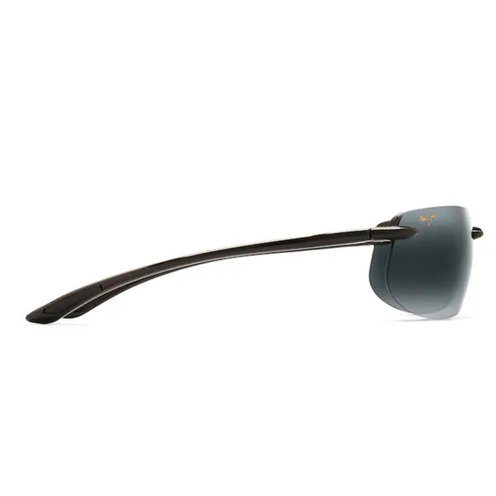 Maui Jim 412-02 Grey Banyans Gloss Black | Neutral Grey