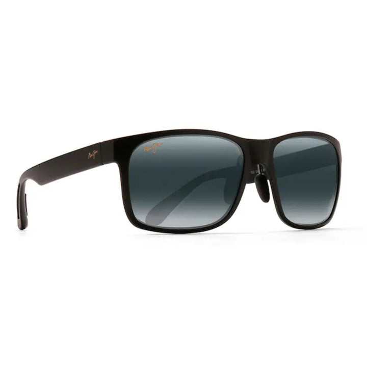 Maui Jim 432-2M Grey Red Sands Black Matte | Neutral Grey