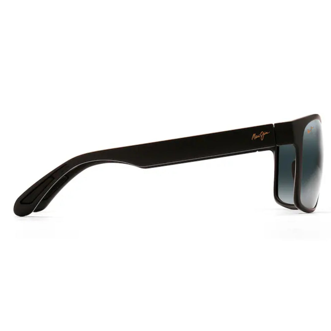 Maui Jim 432-2M Grey Red Sands Black Matte | Neutral Grey