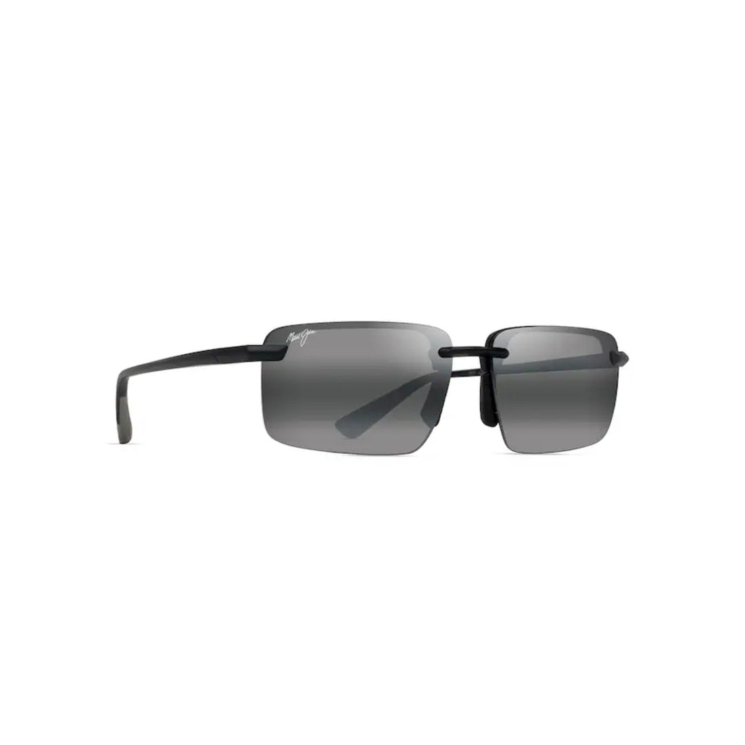 Maui Jim 626-02 Laulima Matte Black Frame l Neutral Grey Lens