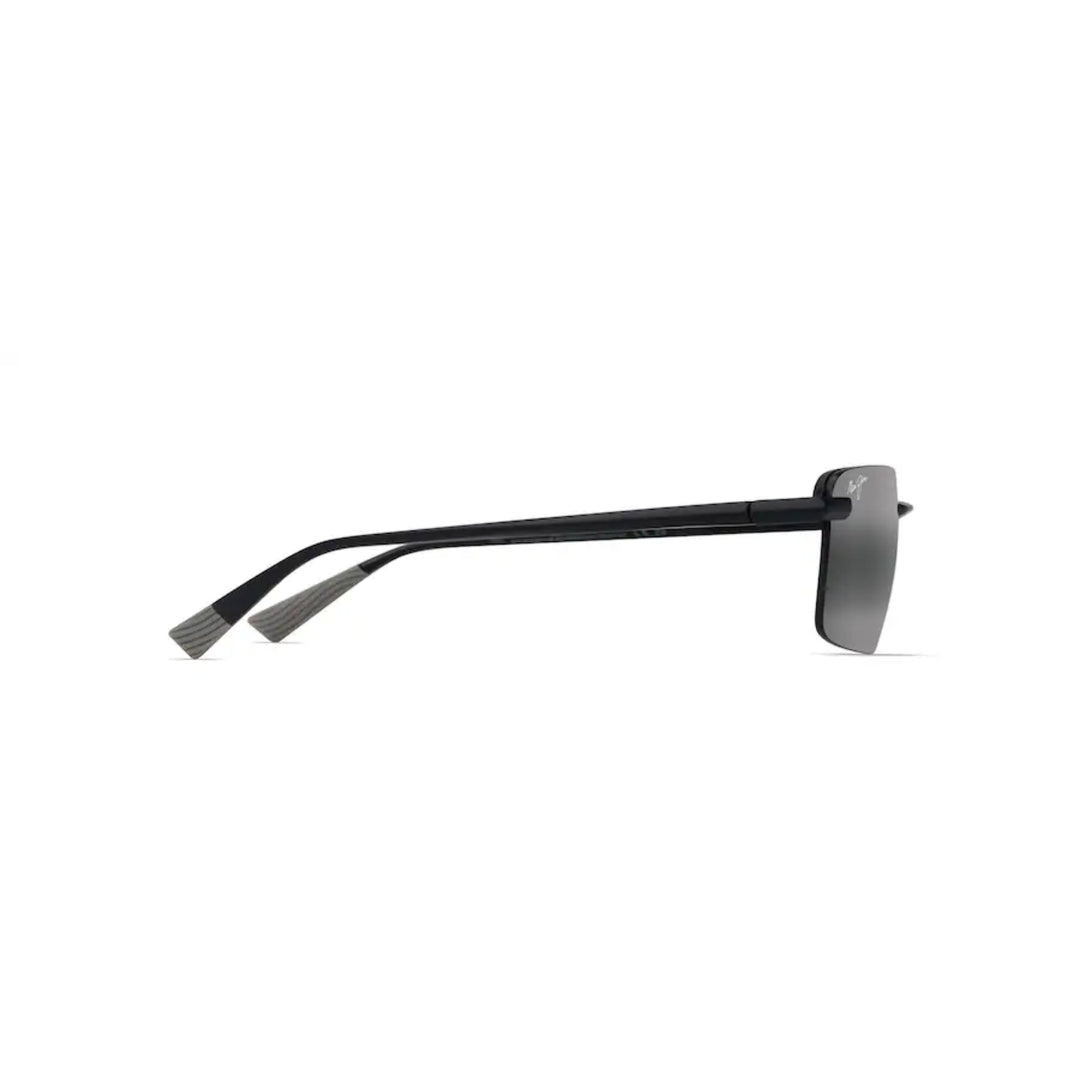 Maui Jim 626-02 Laulima Matte Black Frame l Neutral Grey Lens