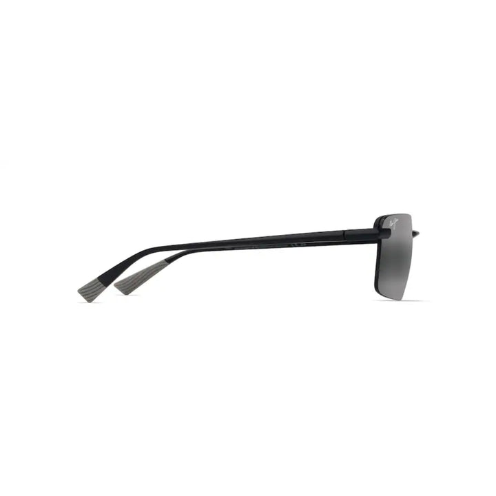 Maui Jim 626-02 Laulima Matte Black Frame l Neutral Grey Lens