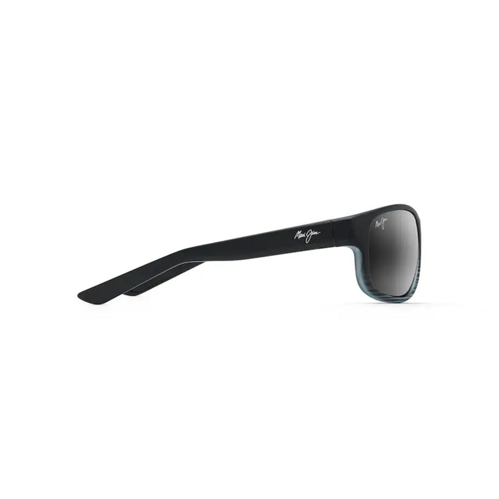 Maui Jim 840-11D Kaiwi Channel Grey Black Stripe Frame l Neutral Grey Lens