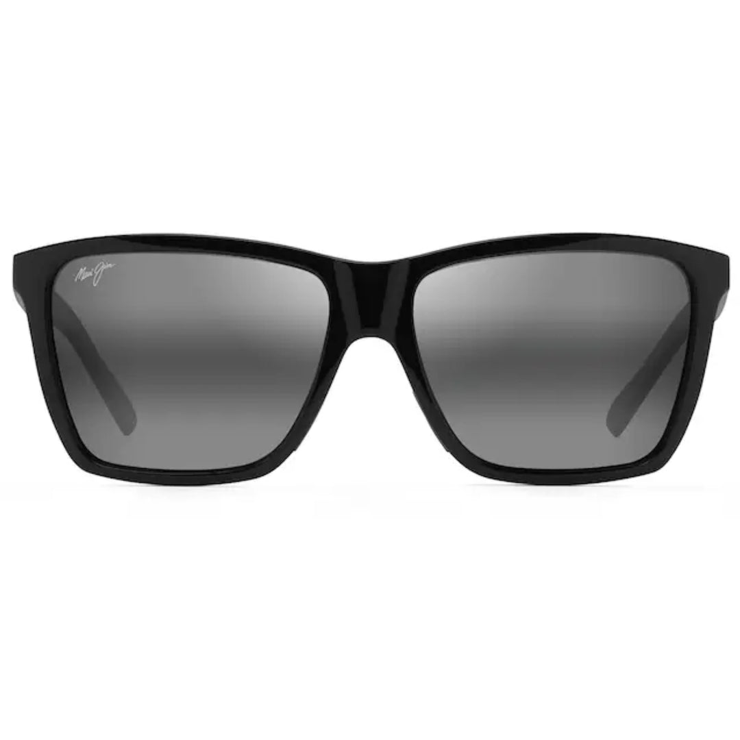 Maui Jim 864-02 Grey Cruzem Black Gloss | Neutral Grey