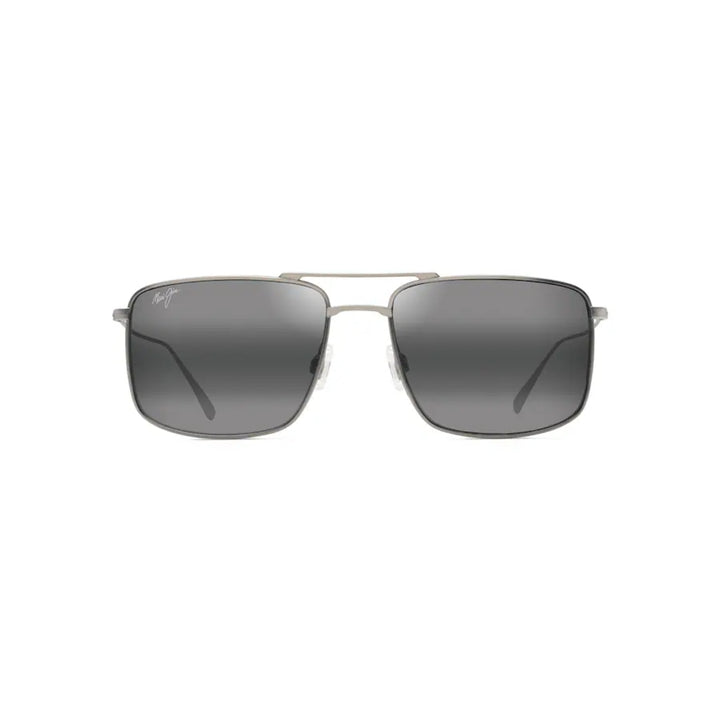 Maui Jim 886-17 Grey Aeko Matte Titanium l Neutral Grey