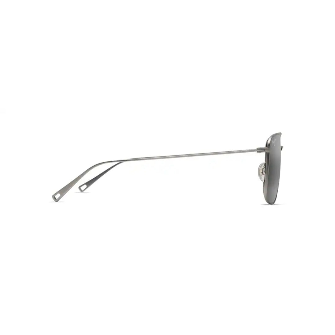 Maui Jim 886-17 Grey Aeko Matte Titanium l Neutral Grey