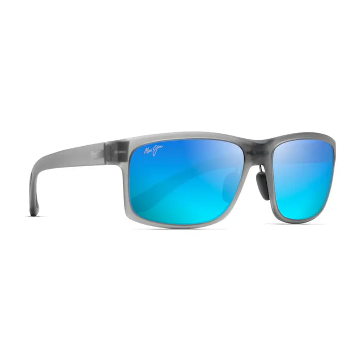 Maui Jim B439-11M Blue Pokowai Arch Translucent Matte Grey | Blue Hawaii