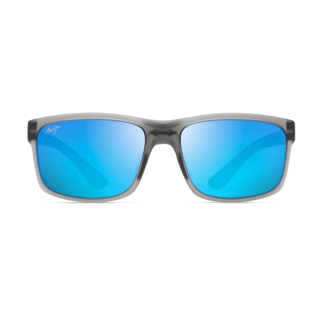 Maui Jim B439-11M Blue Pokowai Arch Translucent Matte Grey | Blue Hawaii