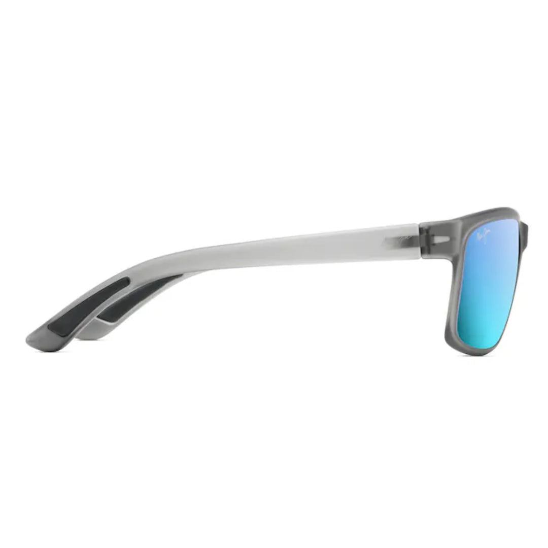 Maui Jim B439-11M Blue Pokowai Arch Translucent Matte Grey | Blue Hawaii