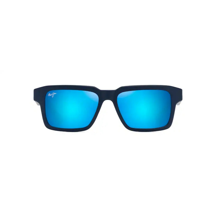 Maui Jim B635-03 Kahiko Matte Dark Blue Frame l Blue Hawaii Lens