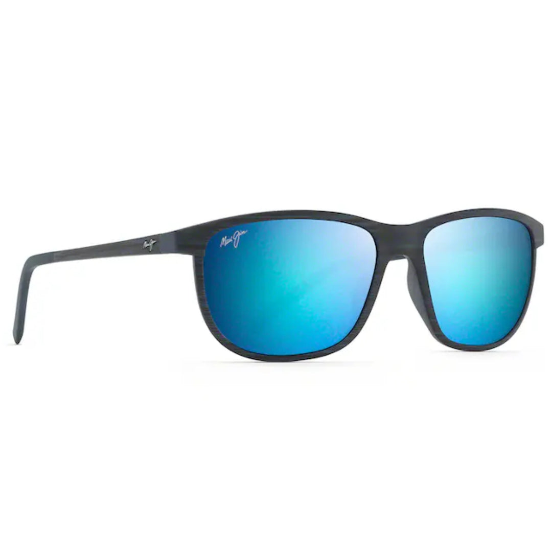 Maui Jim B811-03S Blue Lele Kawa Dark Navy Stripe | Blue Hawaii