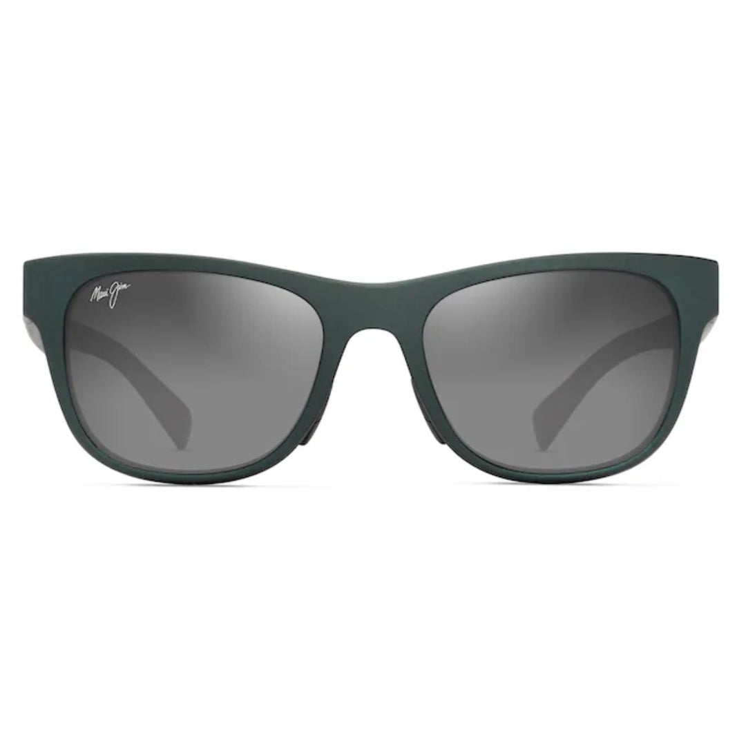 Maui Jim Grey Kapeau Metallic Matte Green