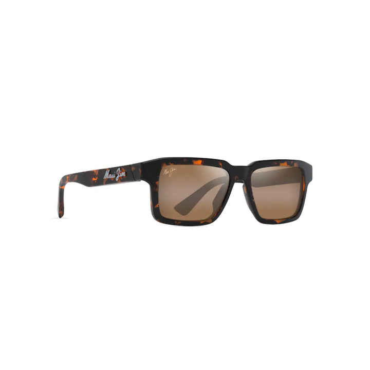 Maui Jim H635-10 Kahiko Matte Dark Havanna Frame l HCL Bronze Lens