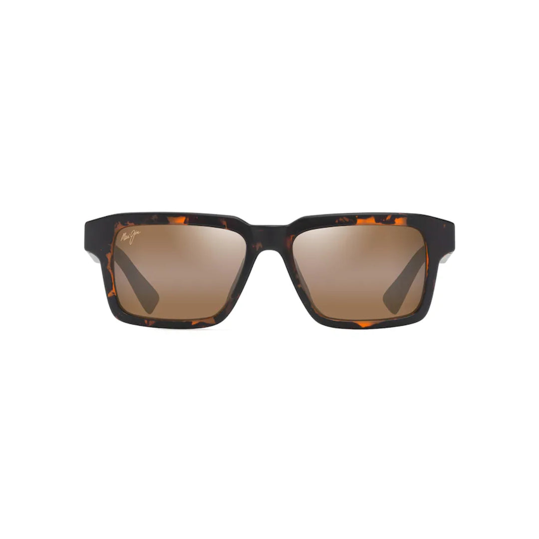 Maui Jim H635-10 Kahiko Matte Dark Havanna Frame l HCL Bronze Lens