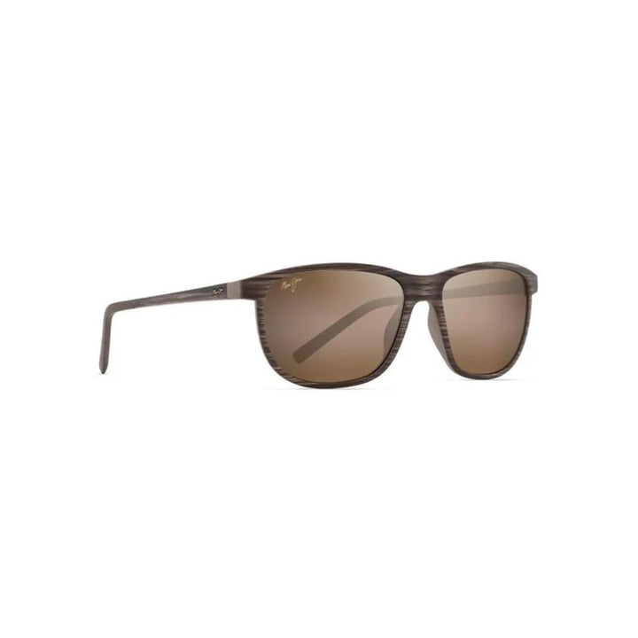 Maui Jim H811-25C Lele Kawa Brown Stripe Frame l HCL Bronze Lens
