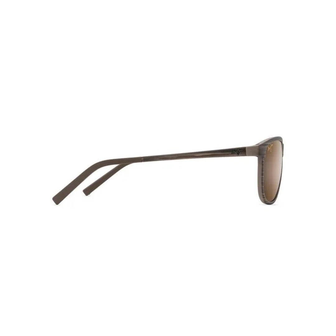 Maui Jim H811-25C Lele Kawa Brown Stripe Frame l HCL Bronze Lens