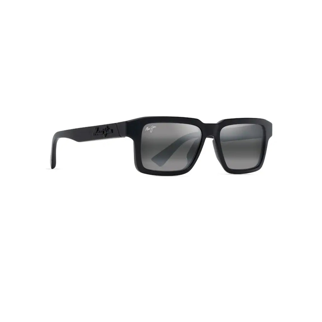 Maui Jim Kahiko 635-02 Matte Black Frame l Neutral Grey Maui Pure Lens