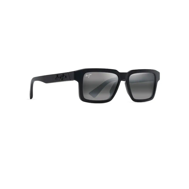 Maui Jim Kahiko 635-02 Matte Black Frame l Neutral Grey Maui Pure Lens