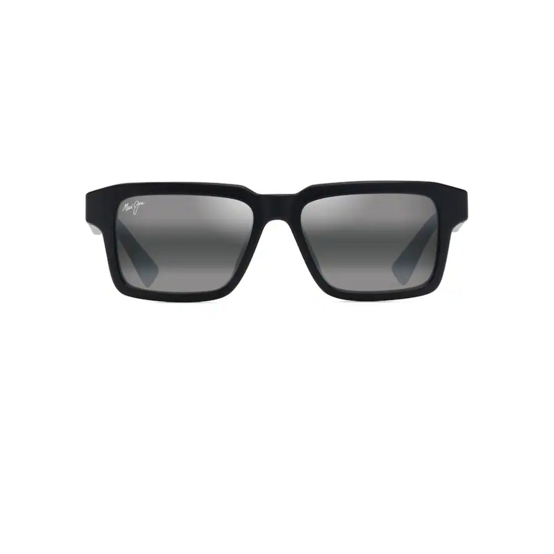 Maui Jim Kahiko 635-02 Matte Black Frame l Neutral Grey Maui Pure Lens