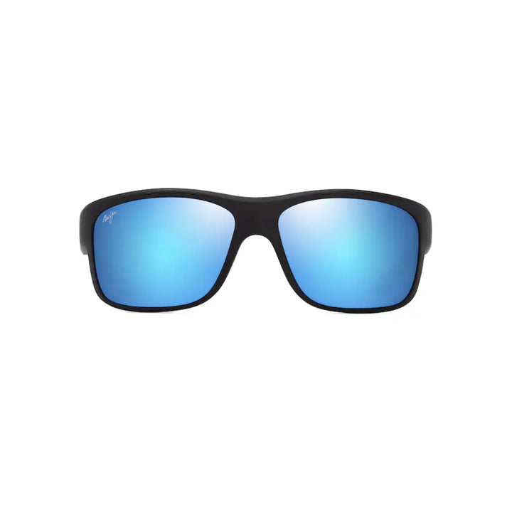 Maui Jim MJ0815S-004 SOUTHERN CROSS Matte Black / Blue Hawaii
